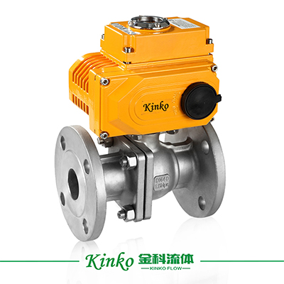 Electric Flanged Ball Valve